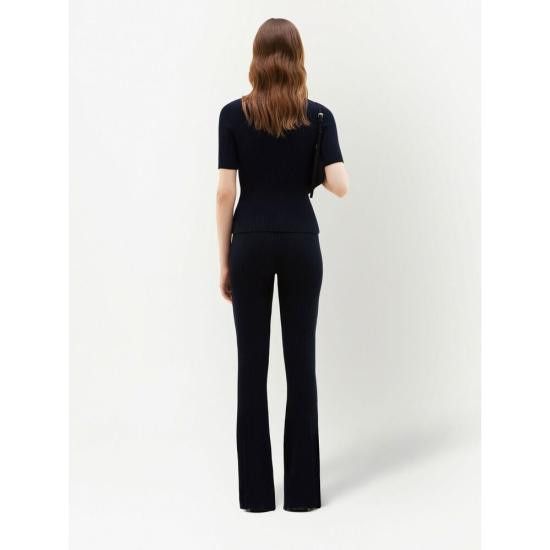 Courreges COURREGES Women Knitwear PERMPU026FI 0001 7075 BLUE Size S / US 4 / IT 40 - 3 Thumbnail