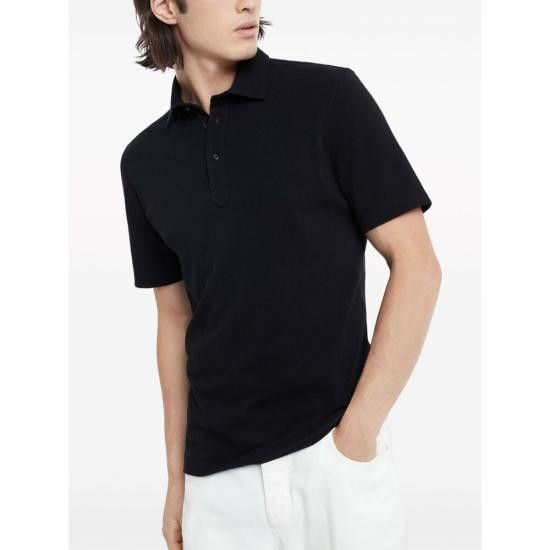 Brunello Cucinelli BRUNELLO CUCINELLI Men Polo Shirts ME8543936 C101 BLACK Size US S / EU 44-46 / 1 - 5 Thumbnail