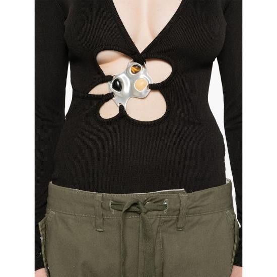 Christopher Esber CHRISTOPHER ESBER Women Tops 24041063 BLACK Size S / US 4 / IT 40 - 4 Thumbnail