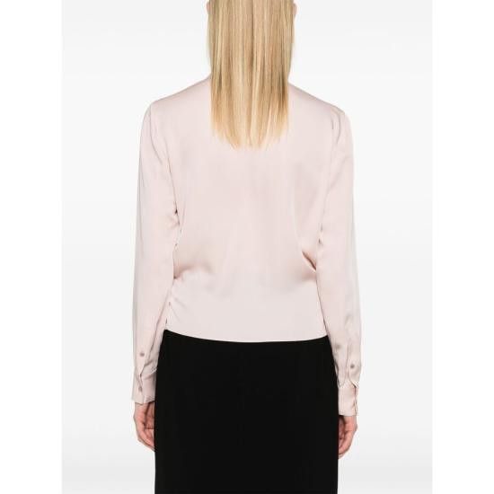 Theory THEORY Women Blouses O1102503 Q2D PINK Size S / US 4 / IT 40 - 3 Thumbnail