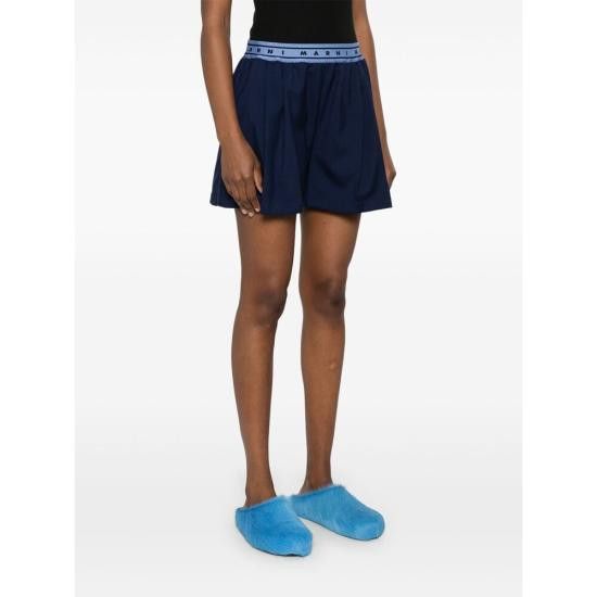 Marni MARNI Women Shorts & Burmudas TW839 PAMA0547S0 00B81 BLUE Size 27" / US 4 / IT 40 - 5 Thumbnail