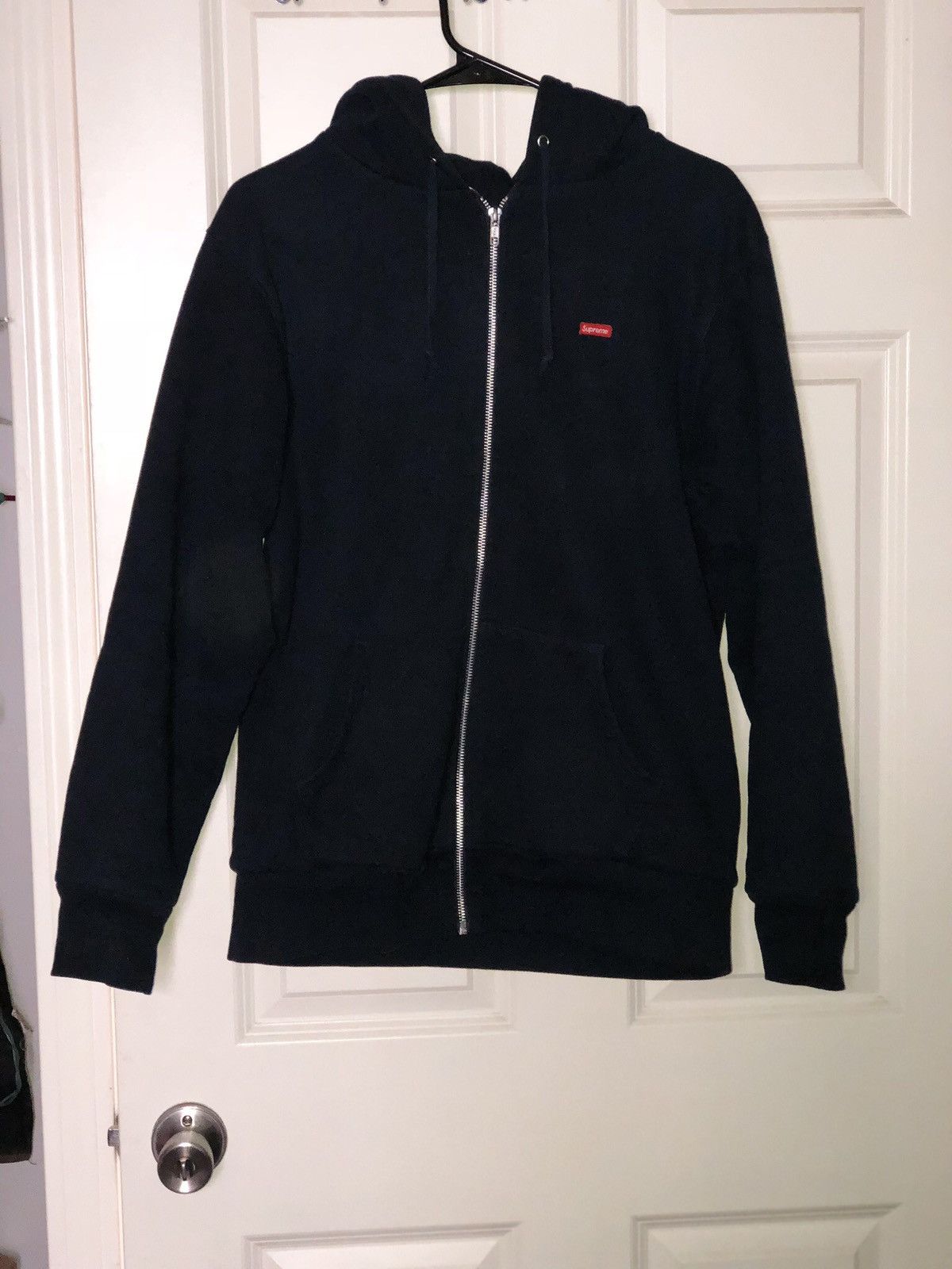 Supreme Supreme Waffle Thermal Zip Up Hoodie | Grailed