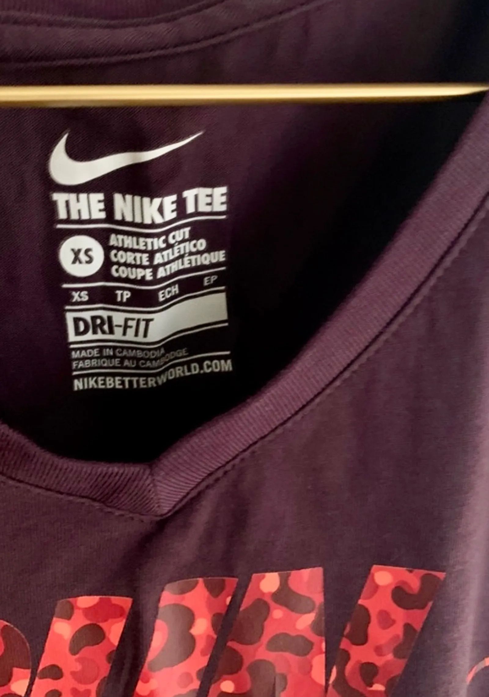 Nike Nike Short Sleeve T-shirt Size XS / US 0-2 / IT 36-38 - 2 Thumbnail
