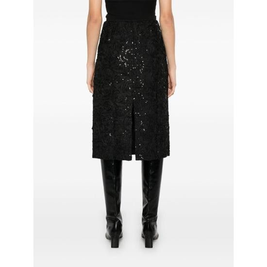 Baum und Pferdgarten BAUM UND PFERDGARTEN Women Mid Skirts 24019 C9999 BLACK Size 26" / US 2 / IT 38 - 2 Thumbnail
