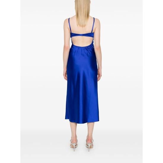 Anna October ANNA OCTOBER Women Dresses PS2522 BLUE Size M / US 6-8 / IT 42-44 - 2 Thumbnail