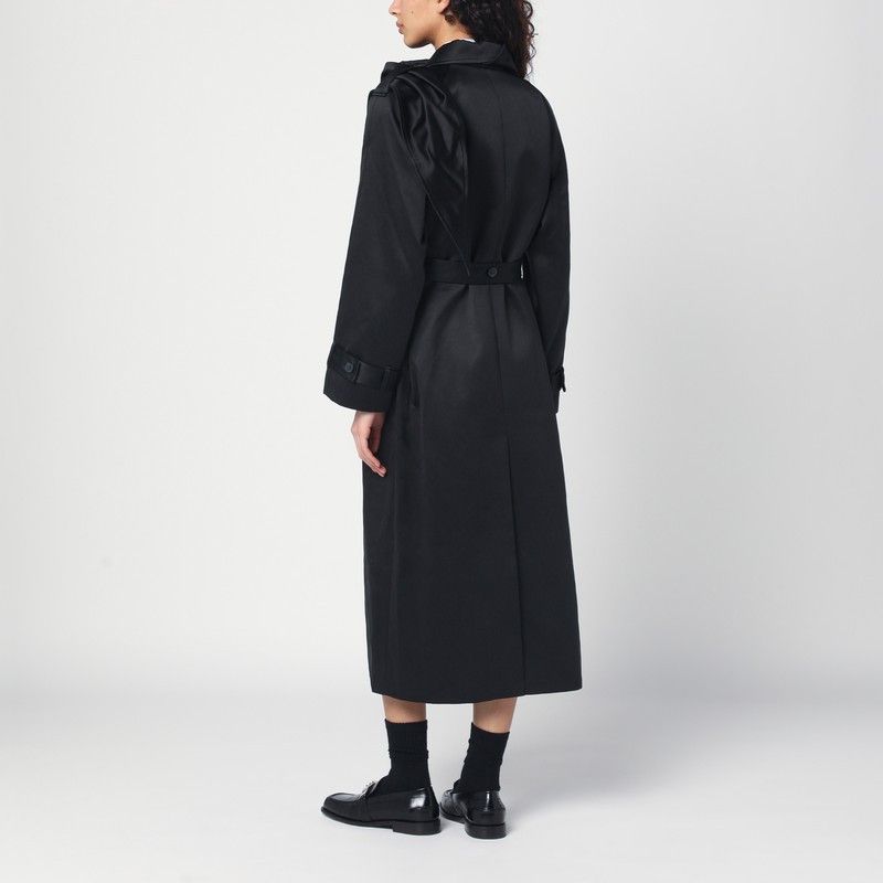 Other The Garment Black Cotton-Blend Kelly Trench Coat Size XS / US 0-2 / IT 36-38 - 2 Thumbnail