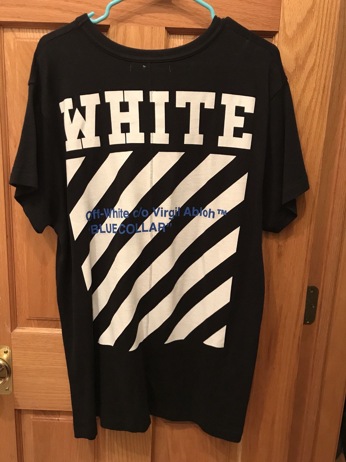 First Collection Off White Black T-Shirt