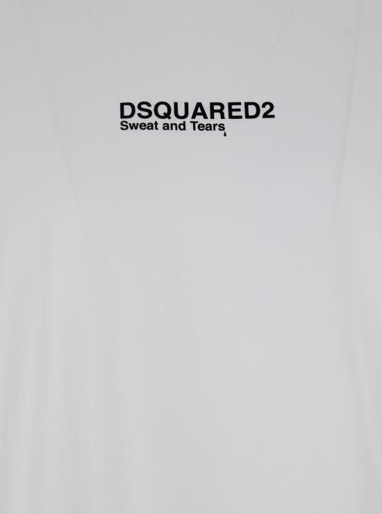 Dsquared2 DSQUARED2 Men Tops S74GD0946D20020100 White Size US XL / EU 56 / 4 - 3 Thumbnail