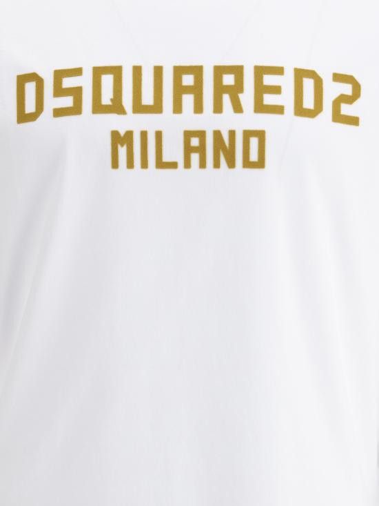 Dsquared2 DSQUARED2 Men T-Shirts S74GD1418D20020 964 WHITE Size US XXL / EU 58 / 5 - 3 Thumbnail