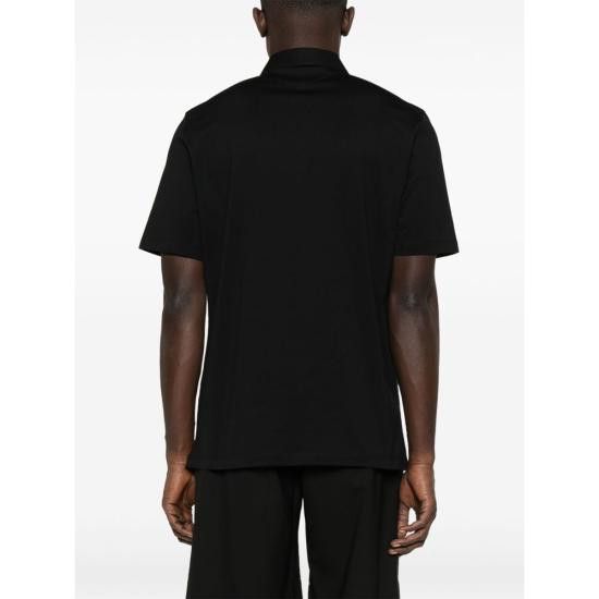 Brunello Cucinelli BRUNELLO CUCINELLI Men Polo Shirts M0B133936 C101 BLACK Size US XL / EU 56 / 4 - 3 Thumbnail