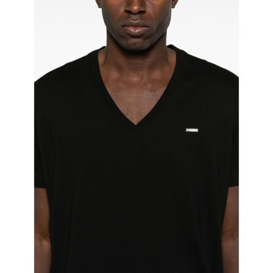 Dsquared2 DSQUARED2 Men T-Shirts D20020 S74GD1254 900 BLACK Size US M / EU 48-50 / 2 - 3 Thumbnail