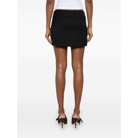 Diesel DIESEL Women Mid Skirts 0PHAL A14388 9XXA BLACK Size 28" / US 6 / IT 42 - 3 Thumbnail