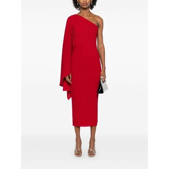 Solace London SOLACE LONDON Women Dresses OS30033 RUBY RED Size XS / US 0-2 / IT 36-38 - 2 Thumbnail