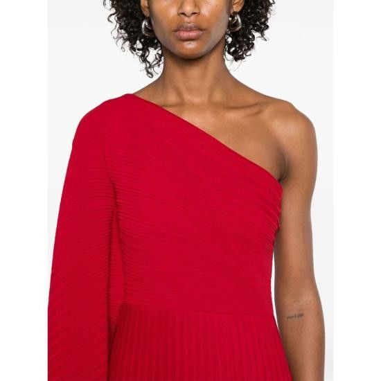 Solace London SOLACE LONDON Women Dresses OS30033 RUBY RED Size XS / US 0-2 / IT 36-38 - 4 Thumbnail