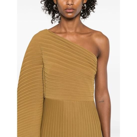 SOLACE LONDON Women Dresses OS30033 GOLD