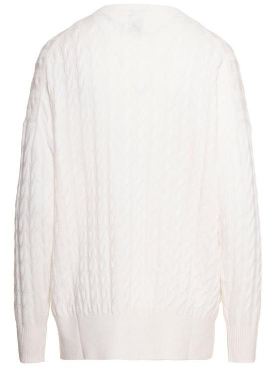 Allude ALLUDE Women Jackets 235111304040 White Size S / US 4 / IT 40 - 2 Thumbnail