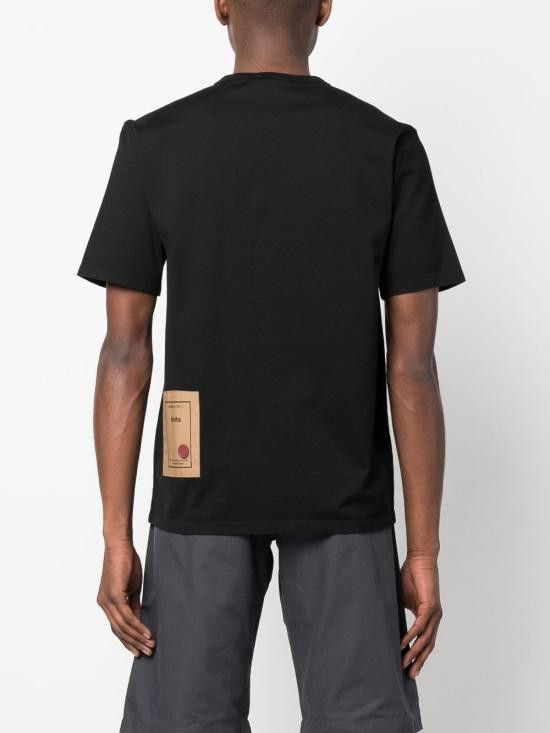 Ten C TEN C Men T-Shirts 22CTCUH02194 A06460999 Black Size US M / EU 48-50 / 2 - 2 Thumbnail