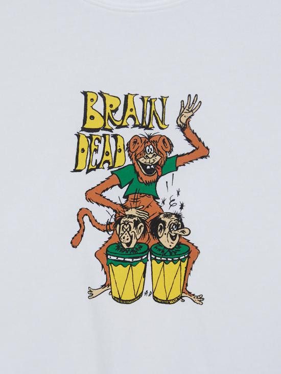 Brain Dead BRAIN DEAD Men T-Shirts W24T00004084 WHITE White Size US L / EU 52-54 / 3 - 2 Thumbnail