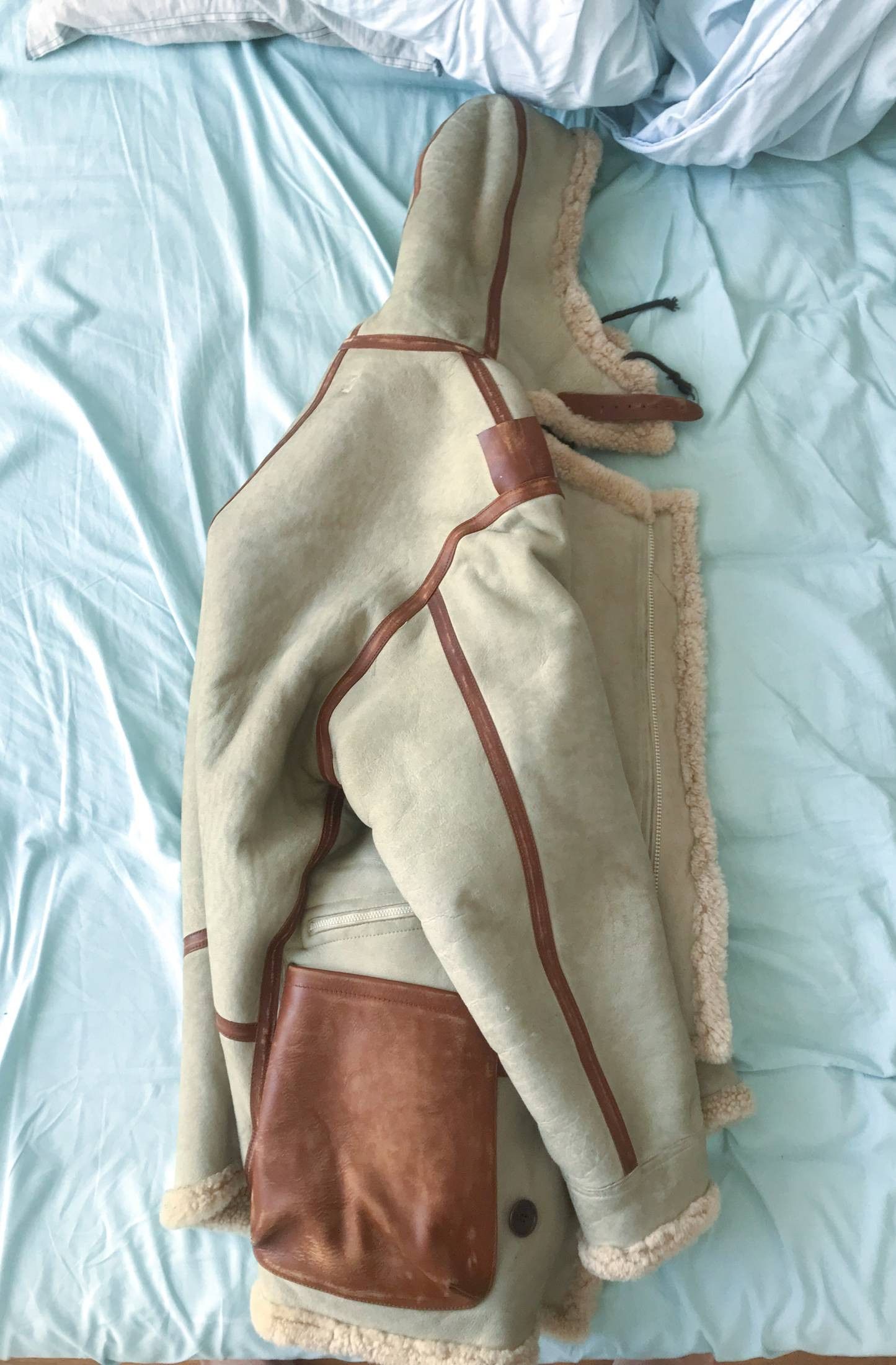 Yeezy Yeezy Season 5 Vintage Shearling Long hooded Hudson Coat Size US M / EU 48-50 / 2 - 9 Thumbnail