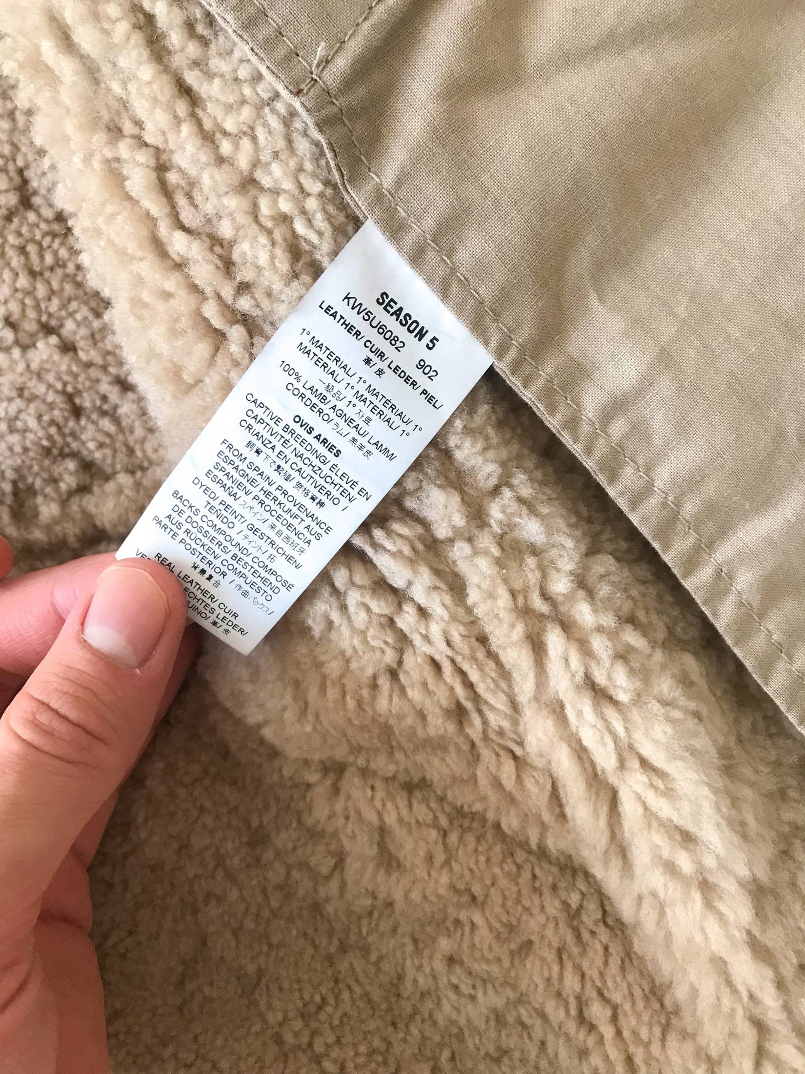 Yeezy Yeezy Season 5 Vintage Shearling Long hooded Hudson Coat Size US M / EU 48-50 / 2 - 5 Thumbnail