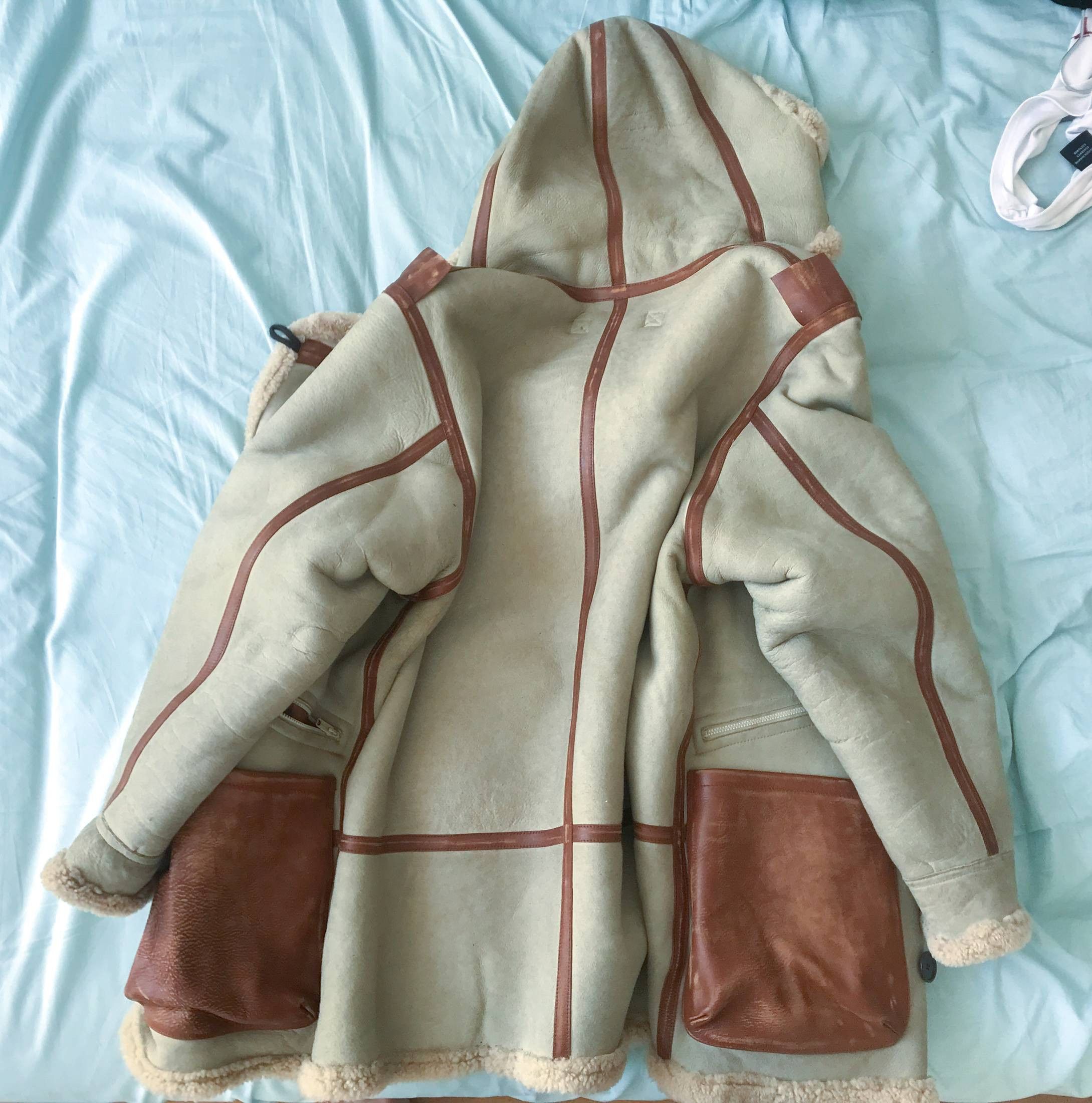 Yeezy Yeezy Season 5 Vintage Shearling Long hooded Hudson Coat Size US M / EU 48-50 / 2 - 10 Thumbnail