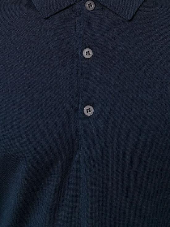 John Smedley JOHN SMEDLEY Men T-Shirts BELPER MIDNIGHT Blue Size US XL / EU 56 / 4 - 5 Thumbnail
