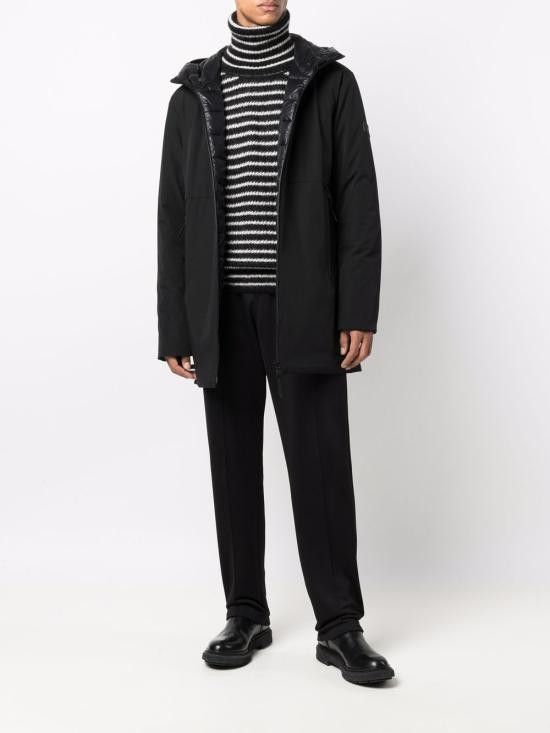 Peuterey PEUTEREY Men Trench Coats PEU405901191581 METIDE215 Blue Size US XL / EU 56 / 4 - 2 Thumbnail