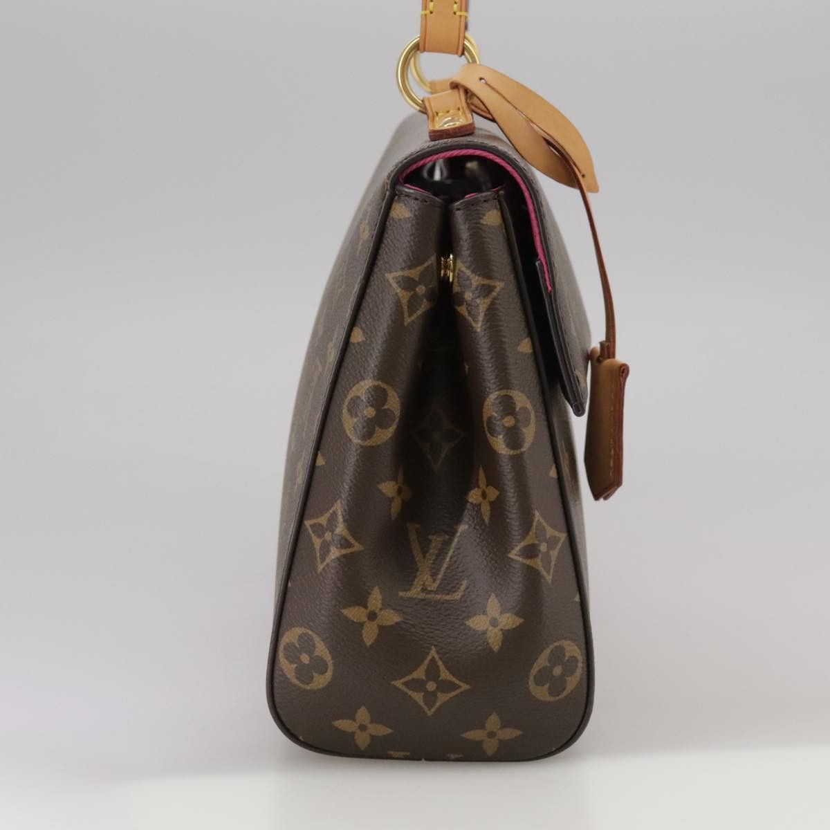 Louis Vuitton Cluny Brown Canvas Handbag (Pre-Owned) Size ONE SIZE - 4 Thumbnail