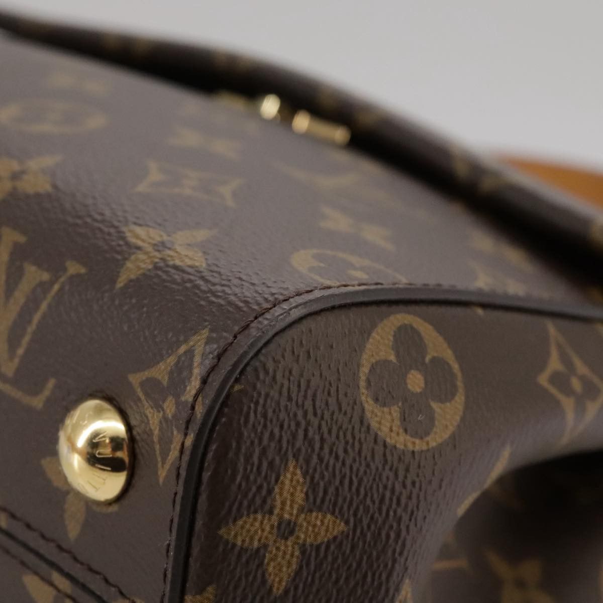 Louis Vuitton Cluny Brown Canvas Handbag (Pre-Owned) Size ONE SIZE - 10 Thumbnail