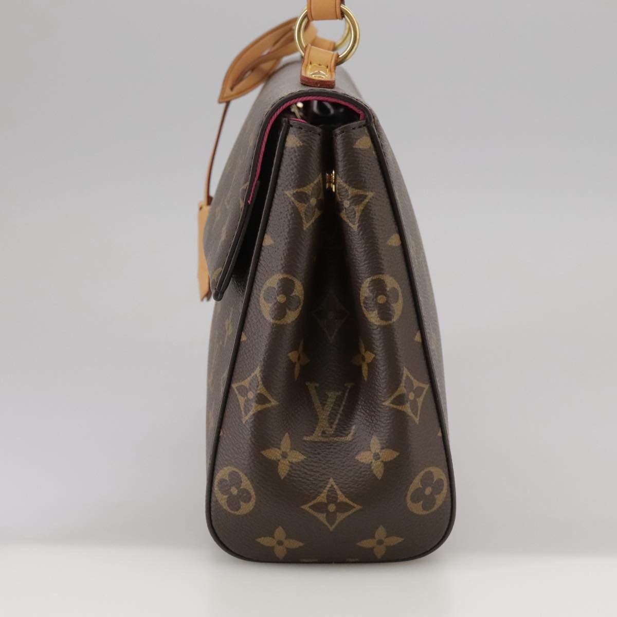 Louis Vuitton Cluny Brown Canvas Handbag (Pre-Owned) Size ONE SIZE - 3 Thumbnail