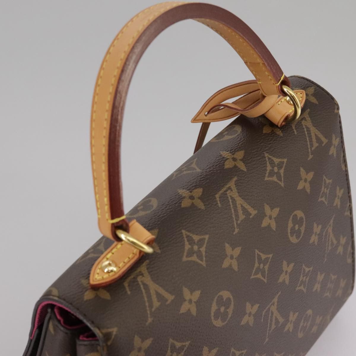 Louis Vuitton Cluny Brown Canvas Handbag (Pre-Owned) Size ONE SIZE - 5 Thumbnail