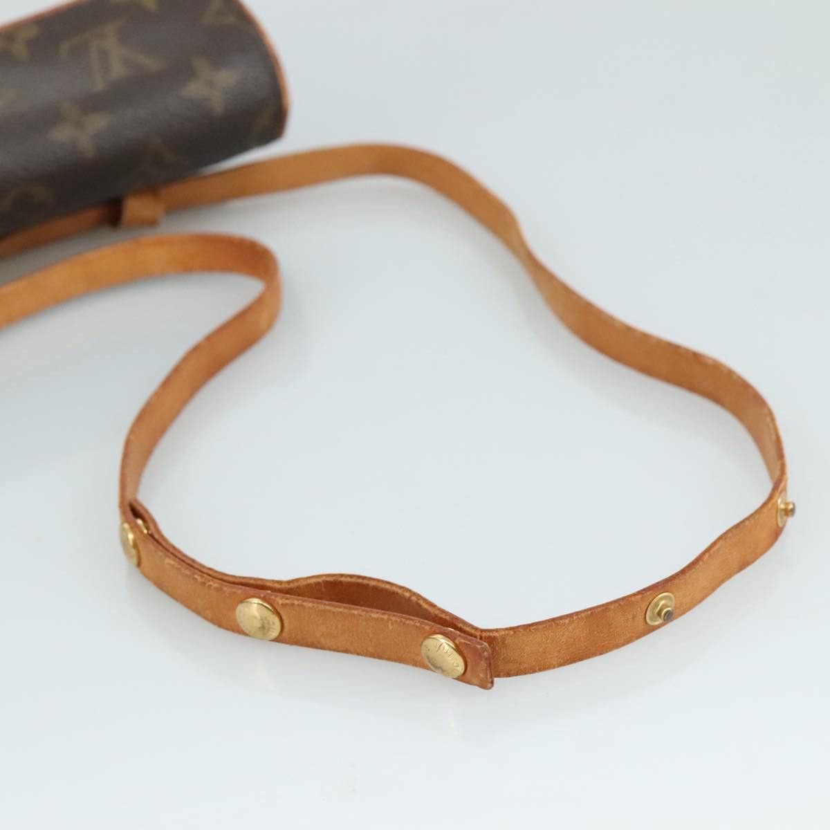 Louis Vuitton Florentine Brown Canvas Clutch Bag (Pre-Owned) Size ONE SIZE - 6 Thumbnail