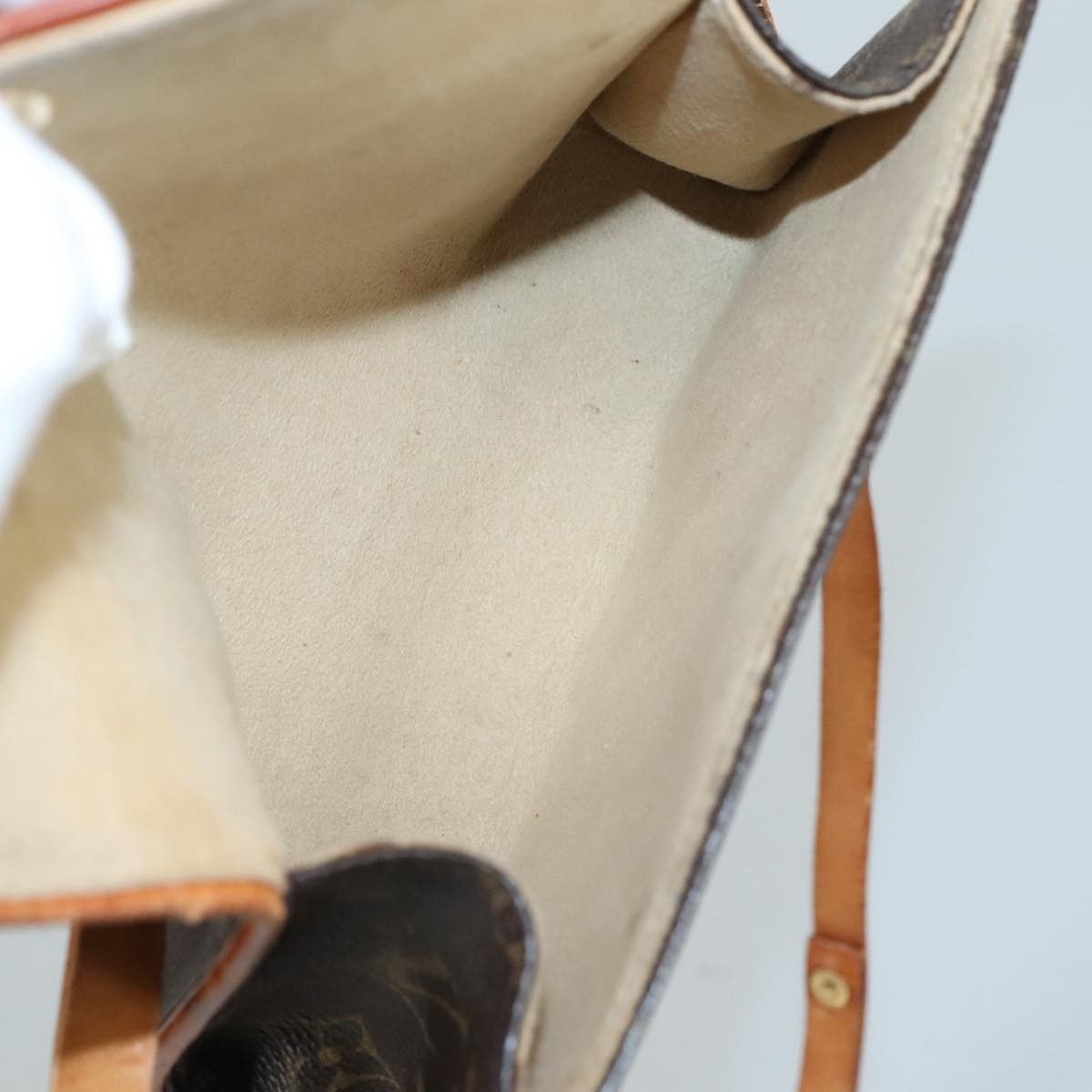 Louis Vuitton Florentine Brown Canvas Clutch Bag (Pre-Owned) Size ONE SIZE - 14 Thumbnail