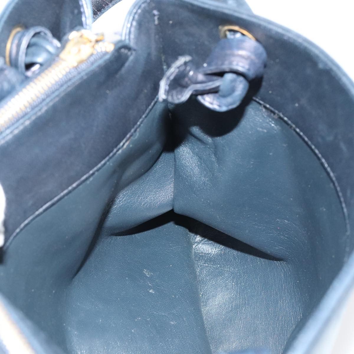 Chanel Coco Mark Black Leather Tote Bag (Pre-Owned) Size ONE SIZE - 16 Thumbnail