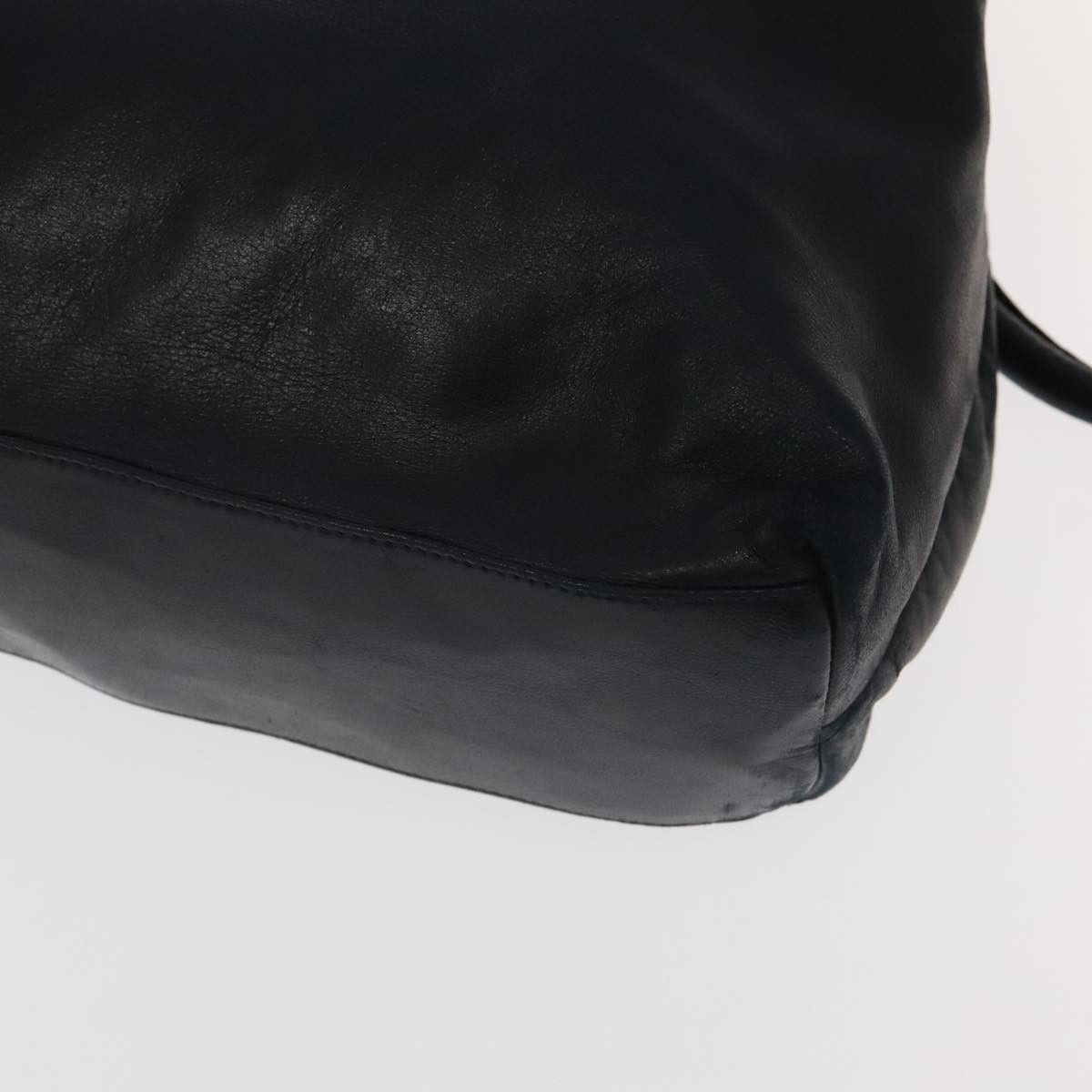 Chanel Coco Mark Black Leather Tote Bag (Pre-Owned) Size ONE SIZE - 11 Thumbnail