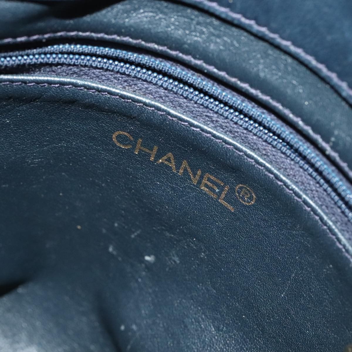 Chanel Coco Mark Black Leather Tote Bag (Pre-Owned) Size ONE SIZE - 19 Thumbnail