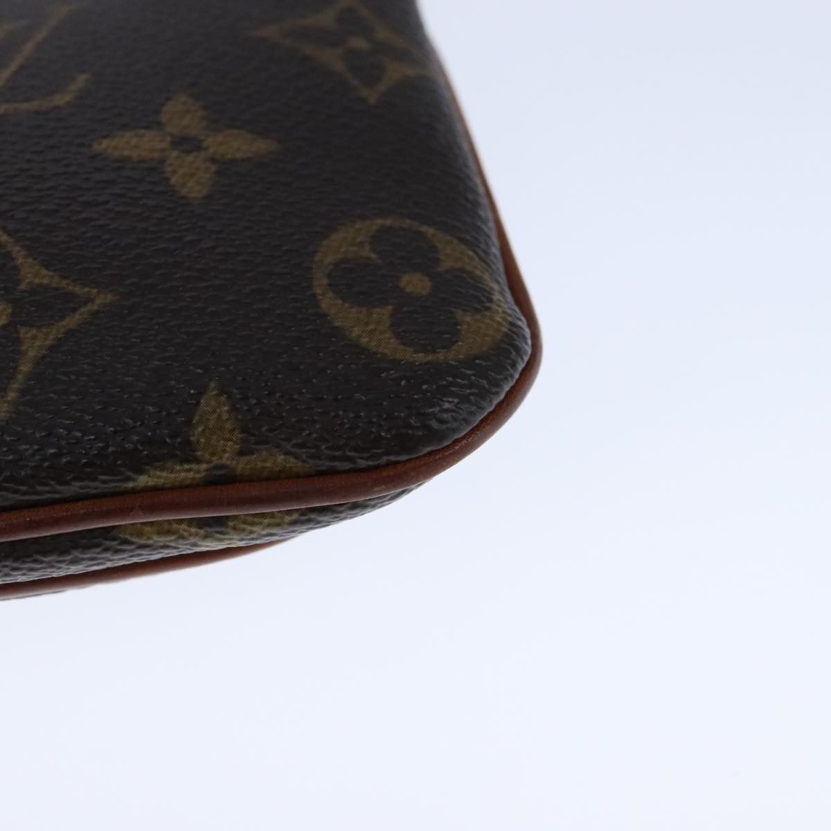 Louis Vuitton Tikal Brown Canvas Clutch Bag (Pre-Owned) Size ONE SIZE - 9 Thumbnail