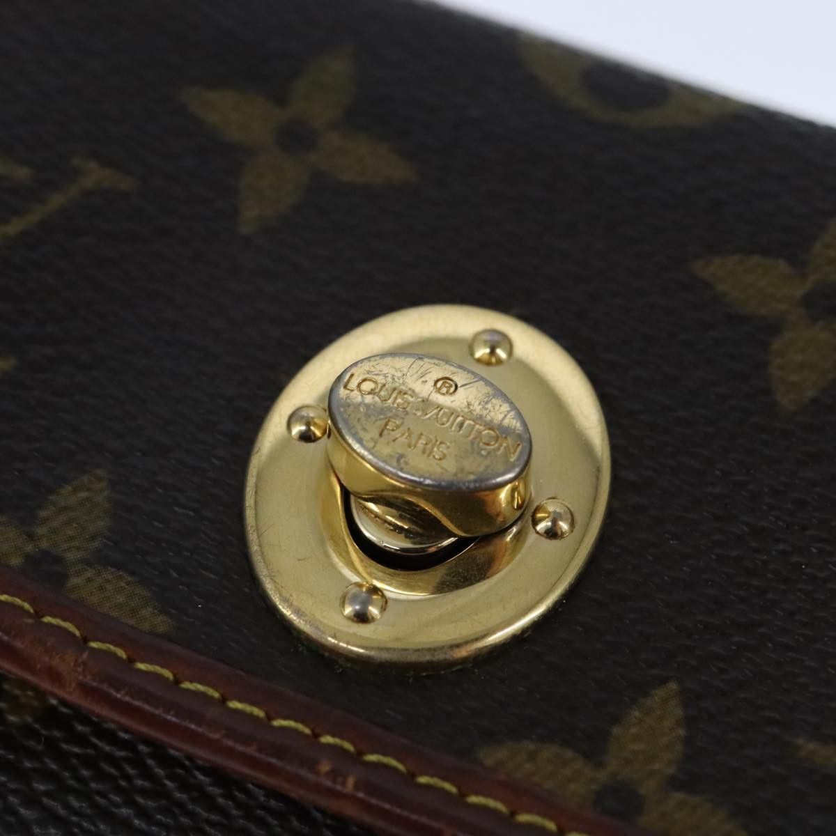 Louis Vuitton Tikal Brown Canvas Clutch Bag (Pre-Owned) Size ONE SIZE - 15 Thumbnail