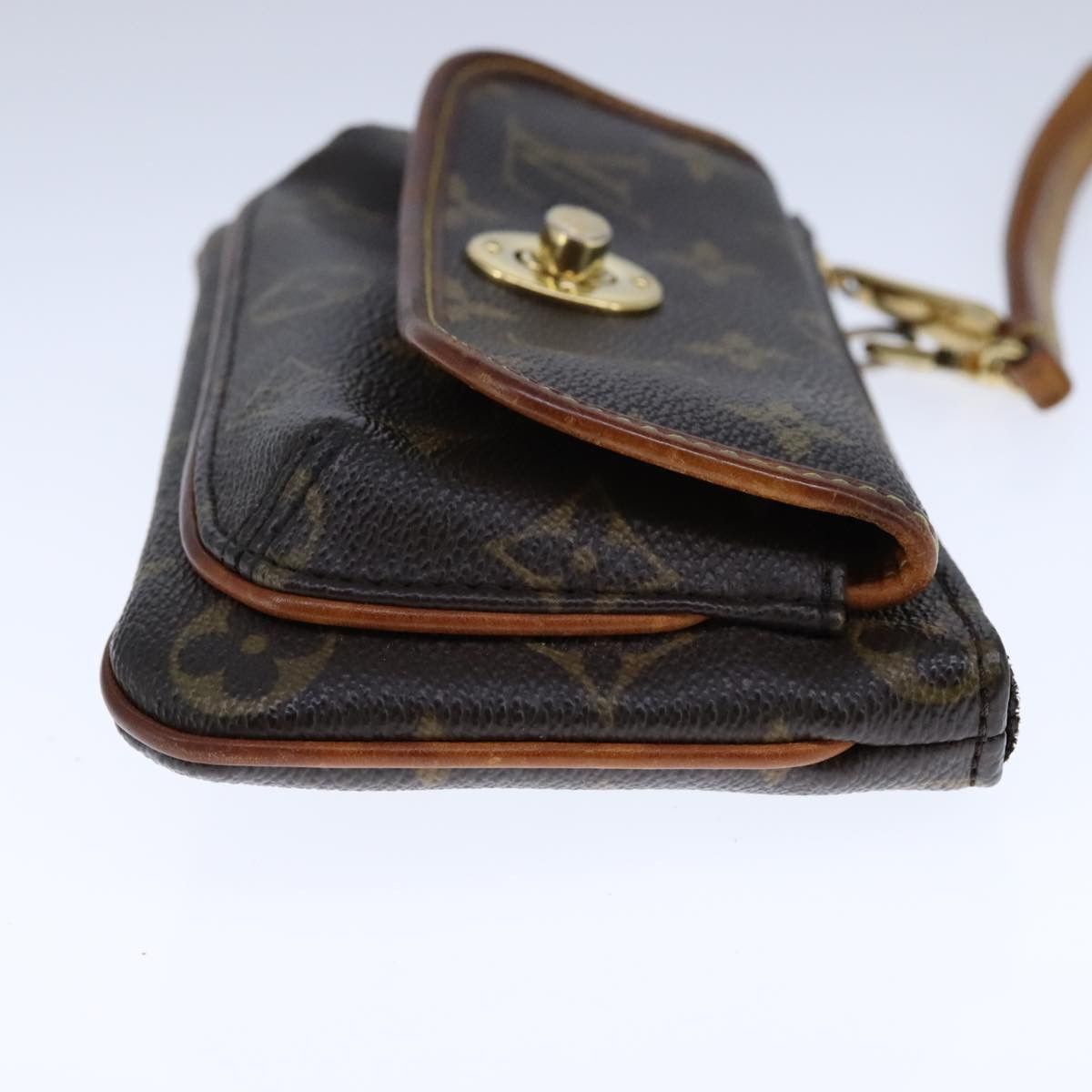 Louis Vuitton Tikal Brown Canvas Clutch Bag (Pre-Owned) Size ONE SIZE - 4 Thumbnail