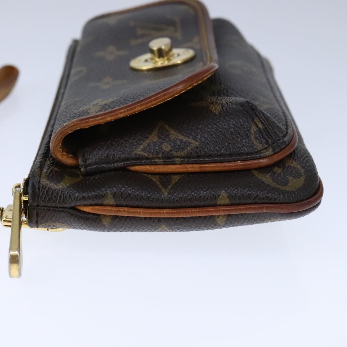 Louis Vuitton Tikal Brown Canvas Clutch Bag (Pre-Owned) Size ONE SIZE - 3 Thumbnail