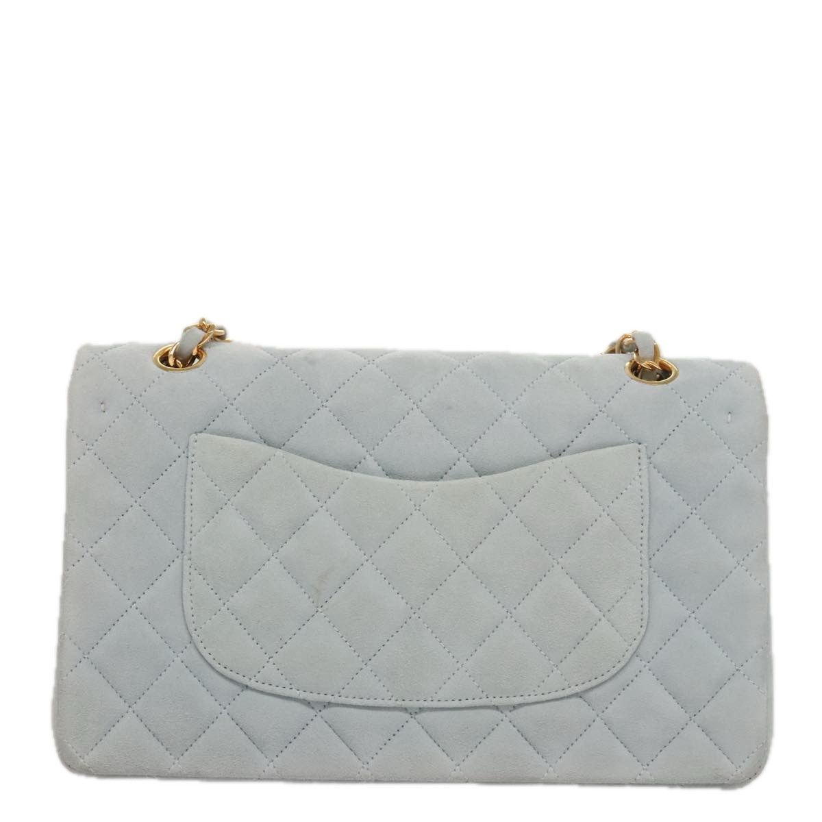 Chanel Timeless 23 Blue Suede Shoulder Bag (Pre-Owned) Size ONE SIZE - 2 Thumbnail