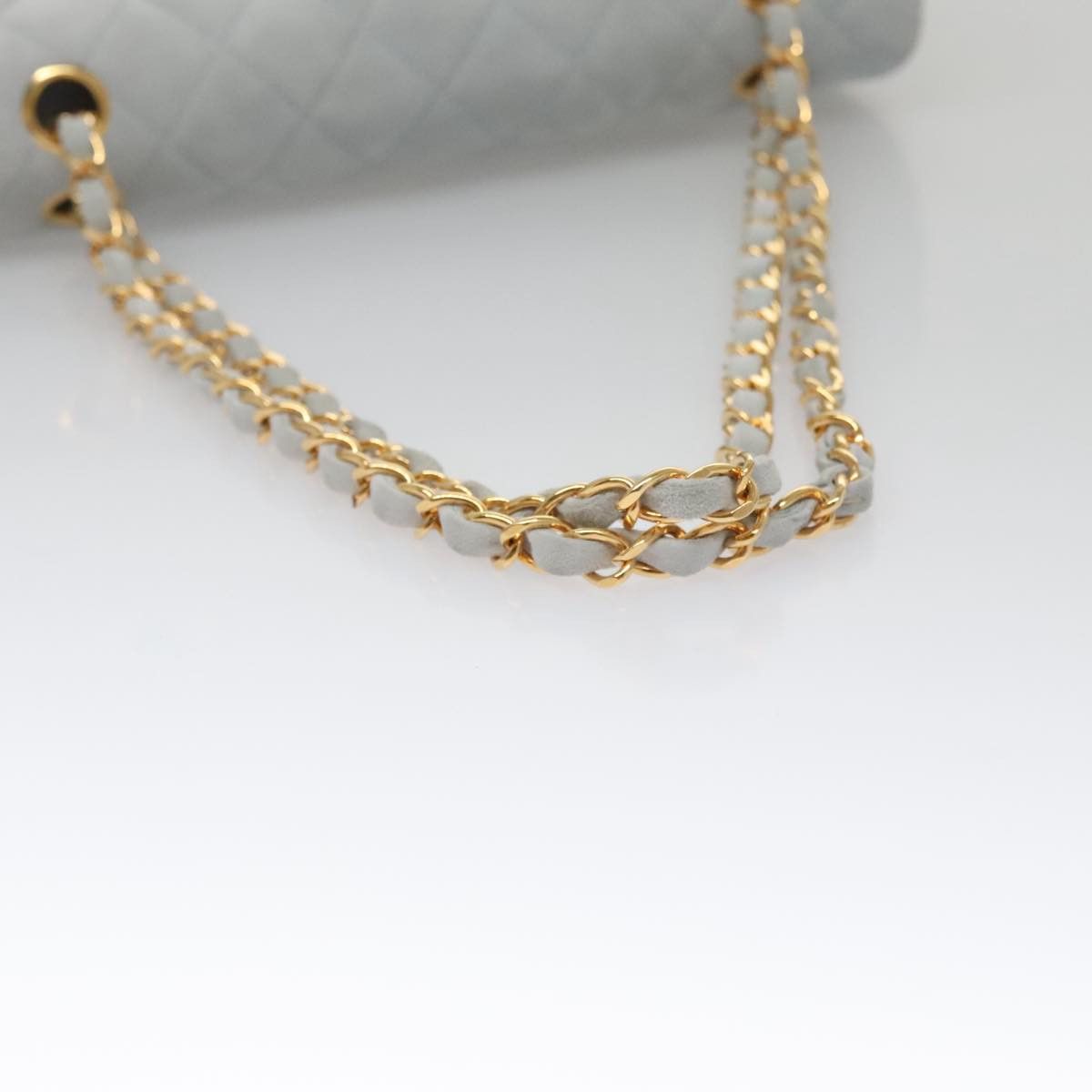 Chanel Timeless 23 Blue Suede Shoulder Bag (Pre-Owned) Size ONE SIZE - 10 Thumbnail