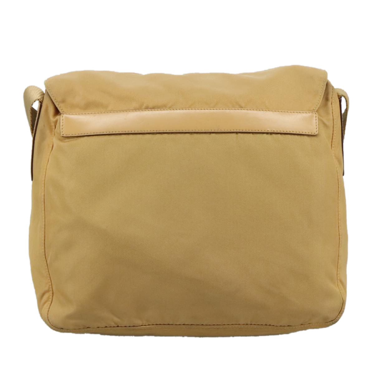 Prada Tessuto Beige Synthetic Shoulder Bag (Pre-Owned) Size ONE SIZE - 2 Thumbnail