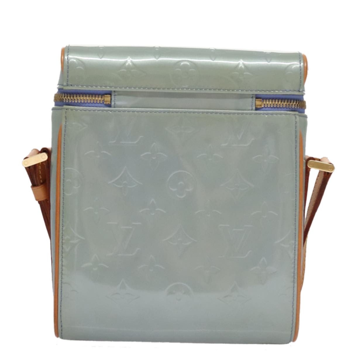 Louis Vuitton Sullivan Grey Patent Leather Shoulder Bag (Pre-Owned) Size ONE SIZE - 3 Thumbnail