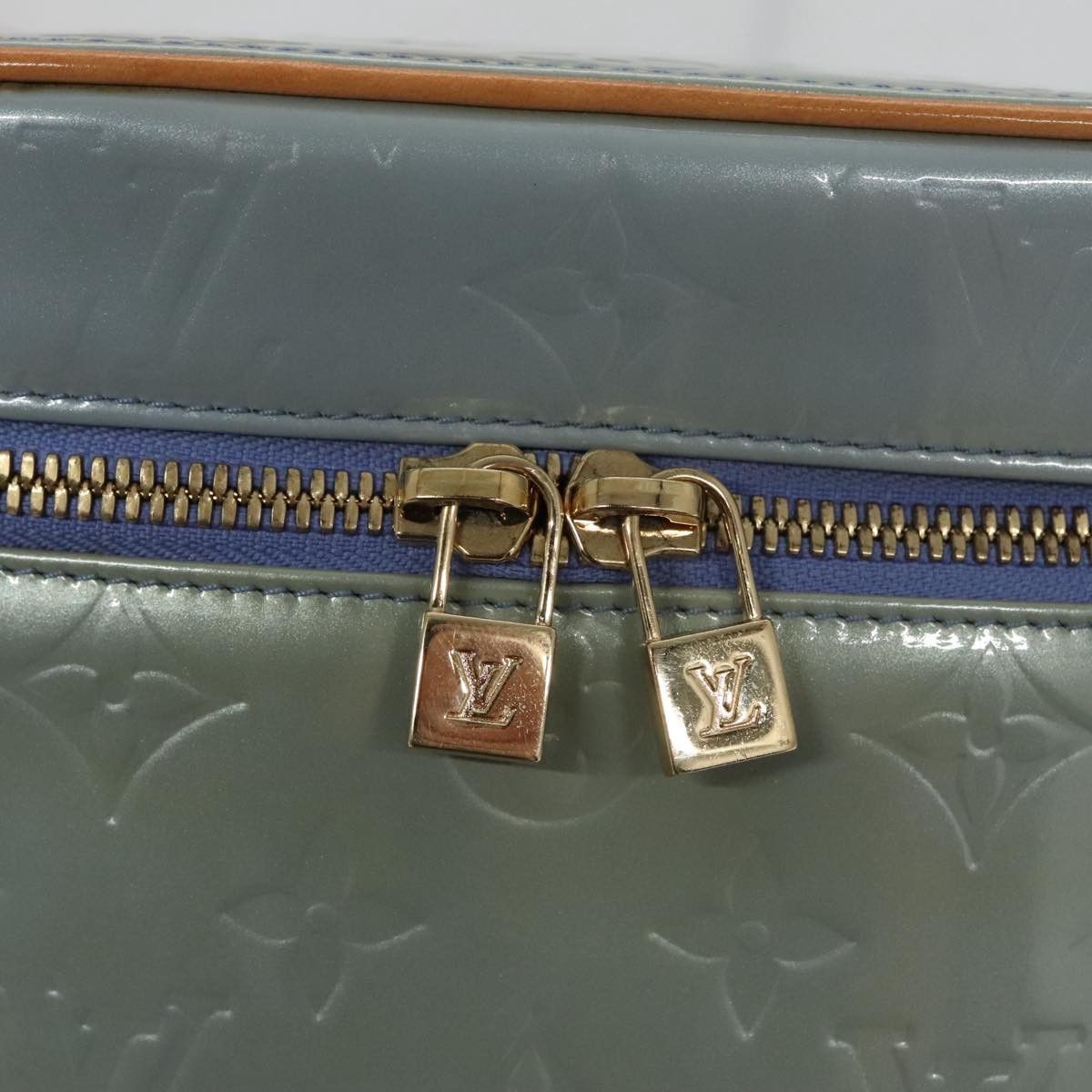 Louis Vuitton Sullivan Grey Patent Leather Shoulder Bag (Pre-Owned) Size ONE SIZE - 14 Thumbnail