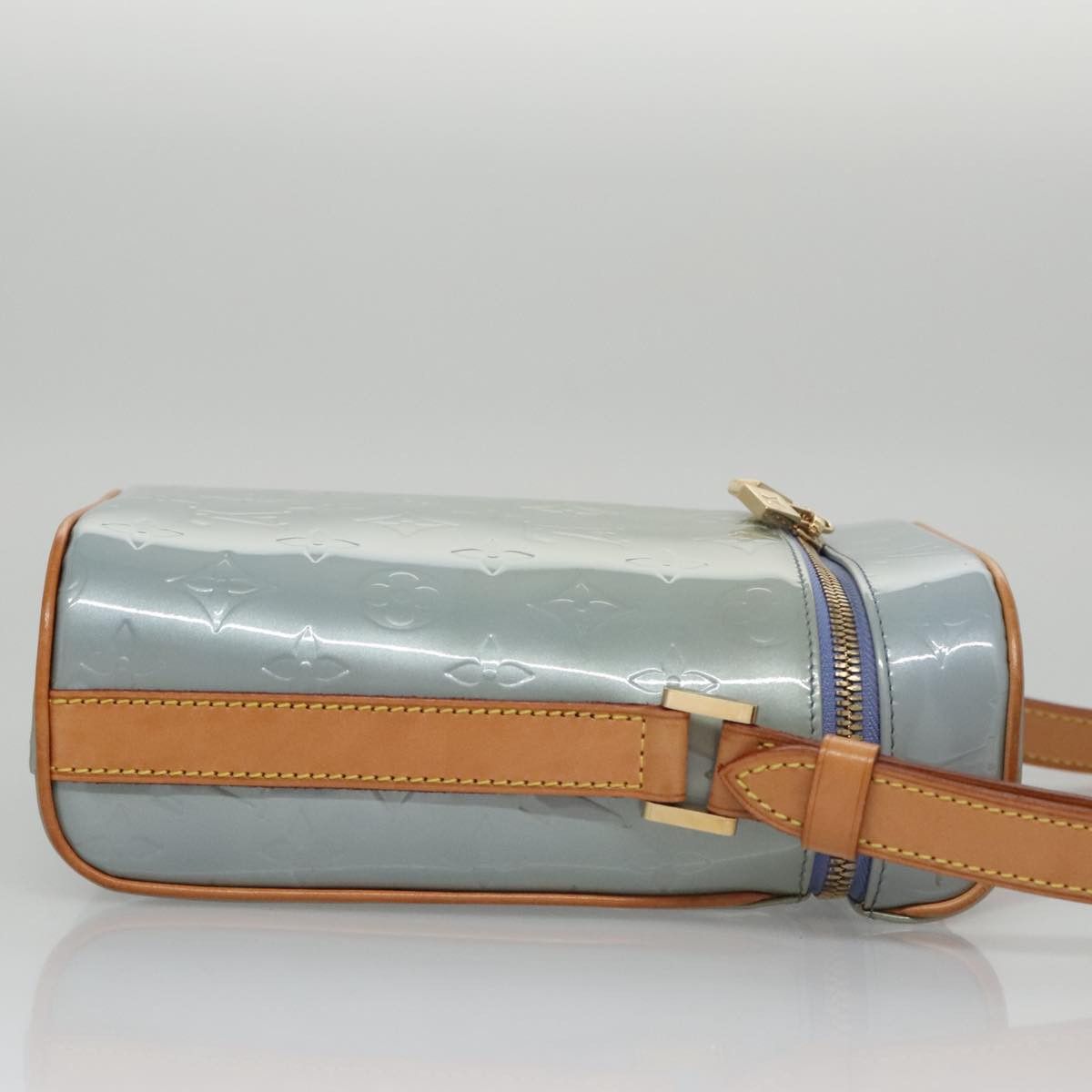 Louis Vuitton Sullivan Grey Patent Leather Shoulder Bag (Pre-Owned) Size ONE SIZE - 4 Thumbnail