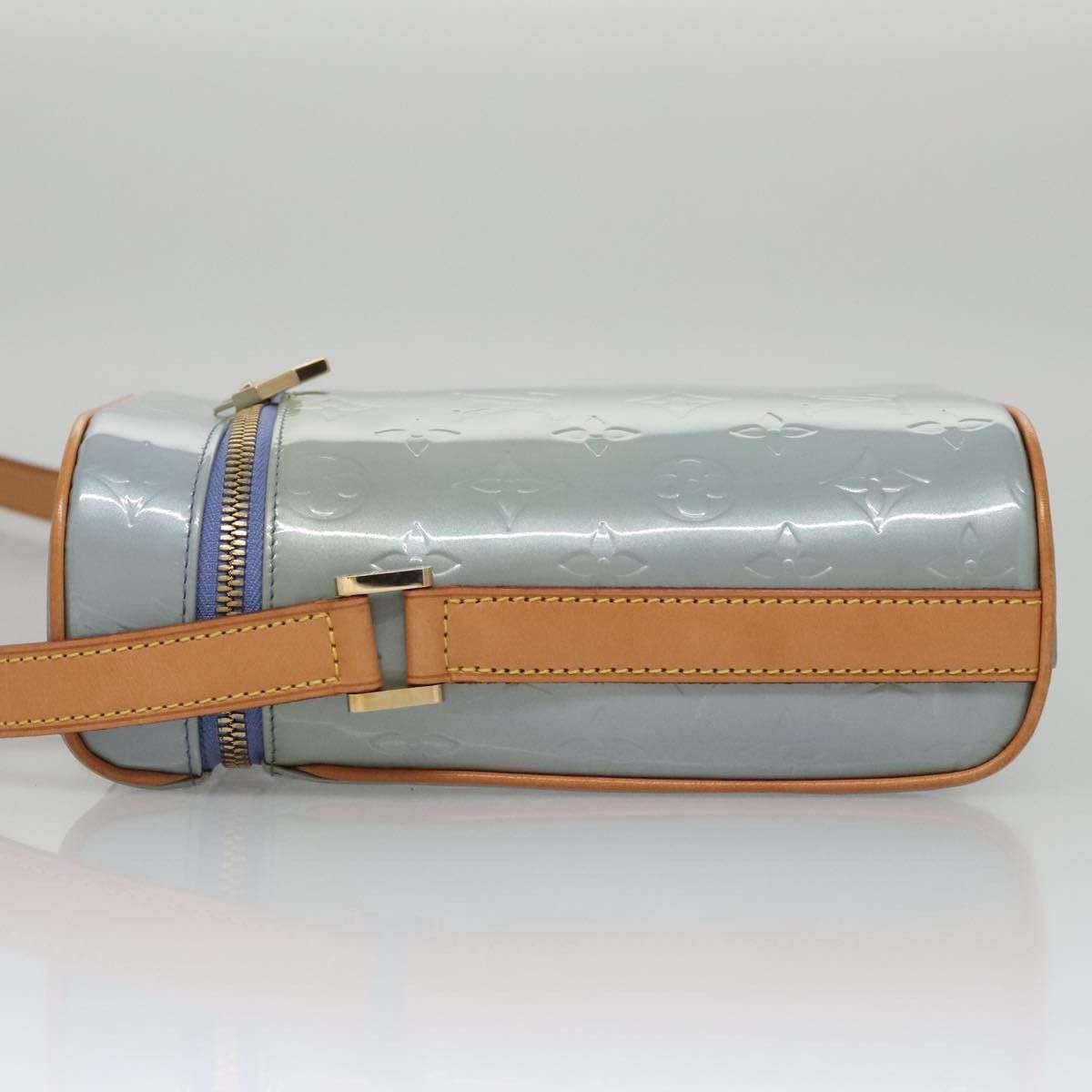 Louis Vuitton Sullivan Grey Patent Leather Shoulder Bag (Pre-Owned) Size ONE SIZE - 5 Thumbnail