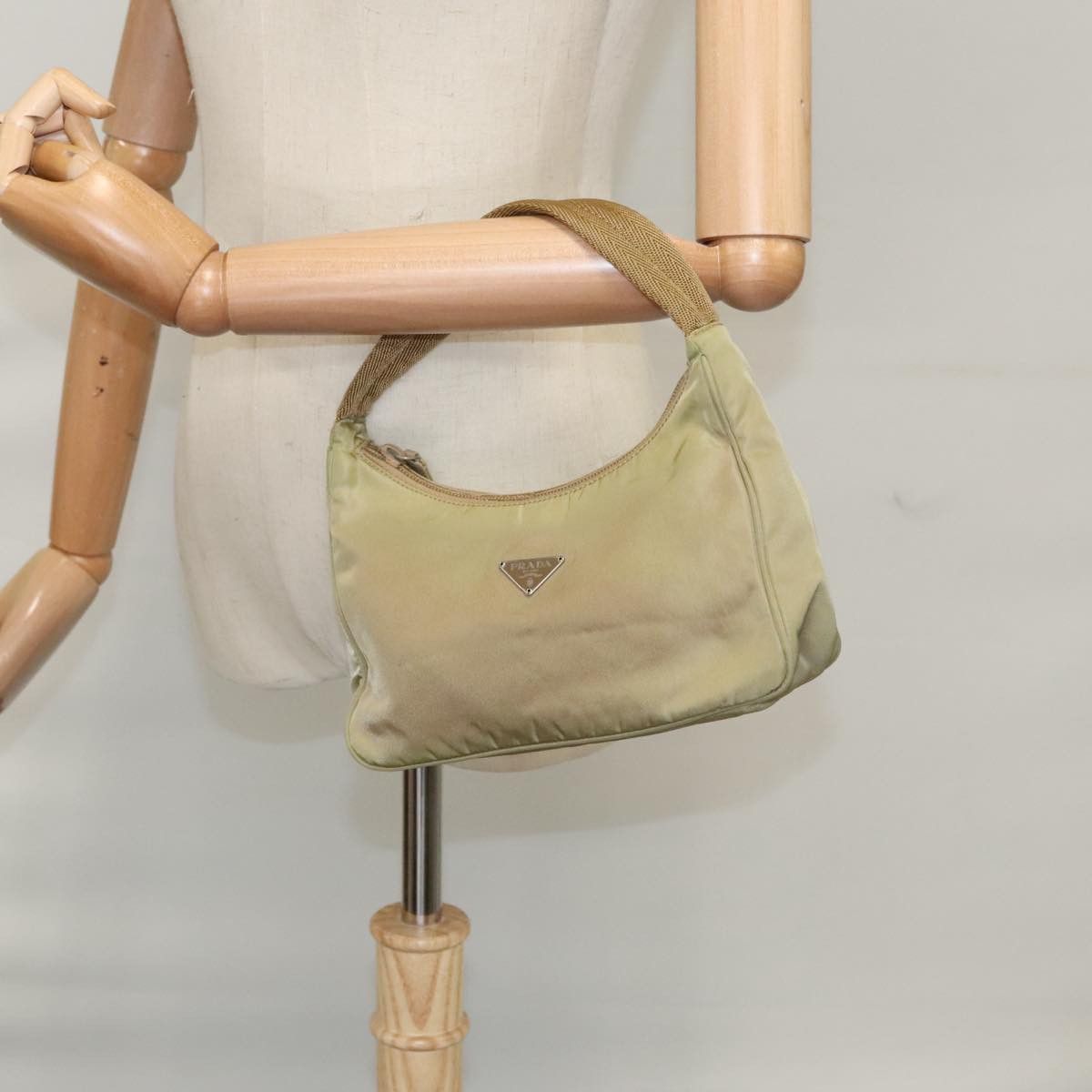 Prada Re-Edition Beige Synthetic Clutch Bag (Pre-Owned) Size ONE SIZE - 15 Thumbnail