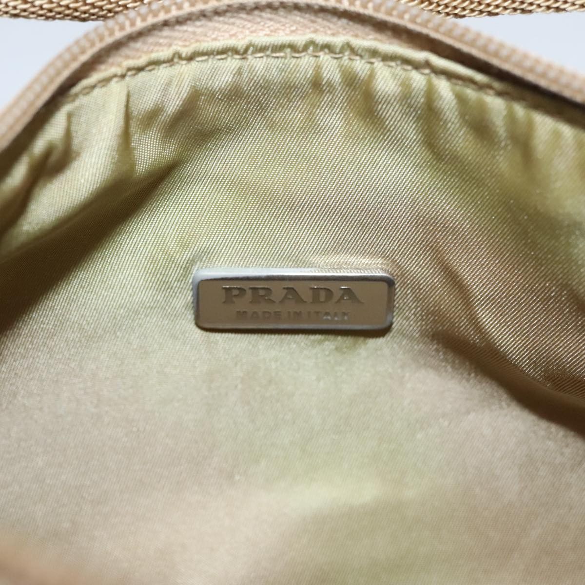 Prada Re-Edition Beige Synthetic Clutch Bag (Pre-Owned) Size ONE SIZE - 14 Thumbnail