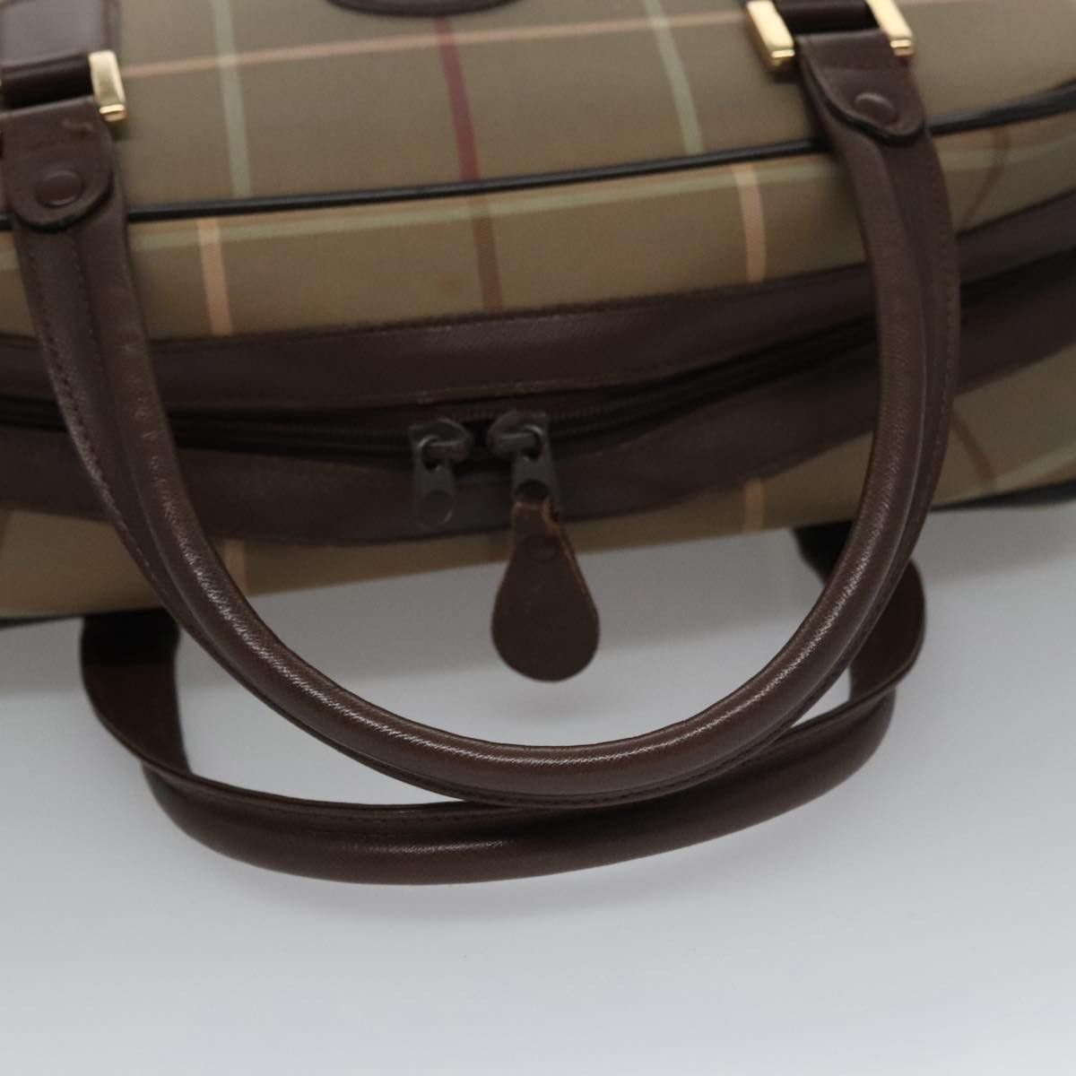 Burberry Beige Canvas Handbag (Pre-Owned) Size ONE SIZE - 5 Thumbnail